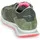 Sneaker Donna Philippe Model Tropez TZLD  Verde Militare con inserti Rosa Fluo mod. TZLD WN29, foto 4 di 5