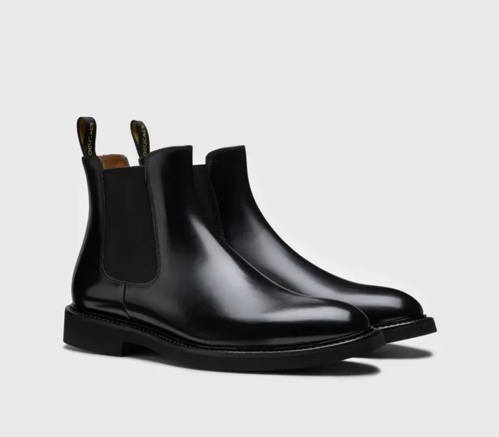 Stivaletto Beatles Doucal's Uomo Pelle Nero art. 1343, foto 2 di 4