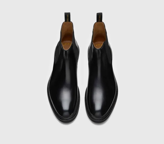 Stivaletto Beatles Doucal's Uomo Pelle Nero art. 1343, foto 3 di 4