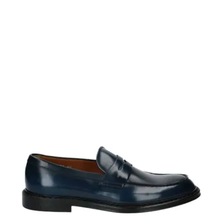 Mocassino Penny Doucal's Uomo in Pelle Blu art. DU2405PHOEUY007NB02