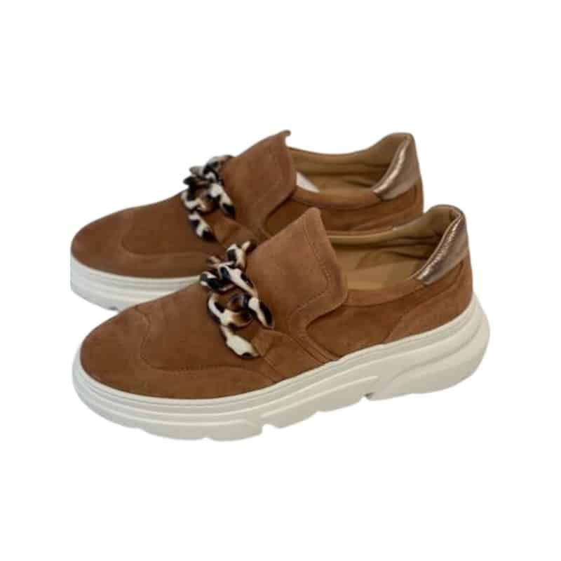 Mocassino Donna Art Antibes – Pelle Morbida, Tacco Medio, Scarpe City Comfort