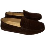 Moccassino Uomo Mengoni color Toffee scamosciato art. 5551