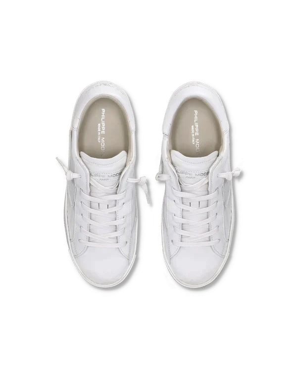 Sneaker Donna Philippe Model Paris PRSX in pelle Bianca mod. PRLD 1012, foto 4 di 6