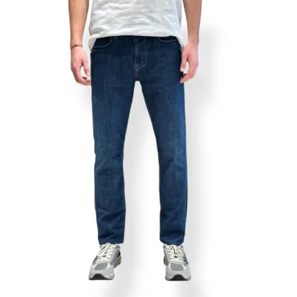 Jeans 5 Tasche Re-Hash In Denim UltraLight 8 Once Lavaggio Medio Blue art. P015 2D613
