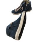 Sneaker Alta Uomo Philippe Model Paris PRSX in pelle Blu mod. PRHU WW21 - immagine 2
