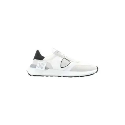 Sneaker Uomo Philippe Model Antibes Bianca con Spoiler Nero mod. ATLU W002