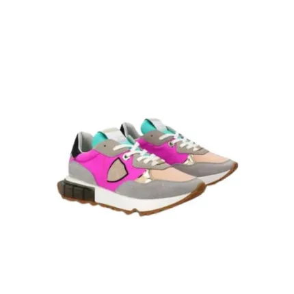 Sneaker Donna Philippe Model LRLD Viola e Beige mod. LRLD ST02