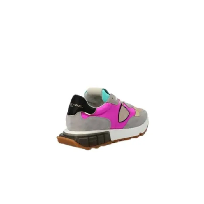 Sneaker Donna Philippe Model LRLD Viola e Beige mod. LRLD ST02, foto 3 di 5