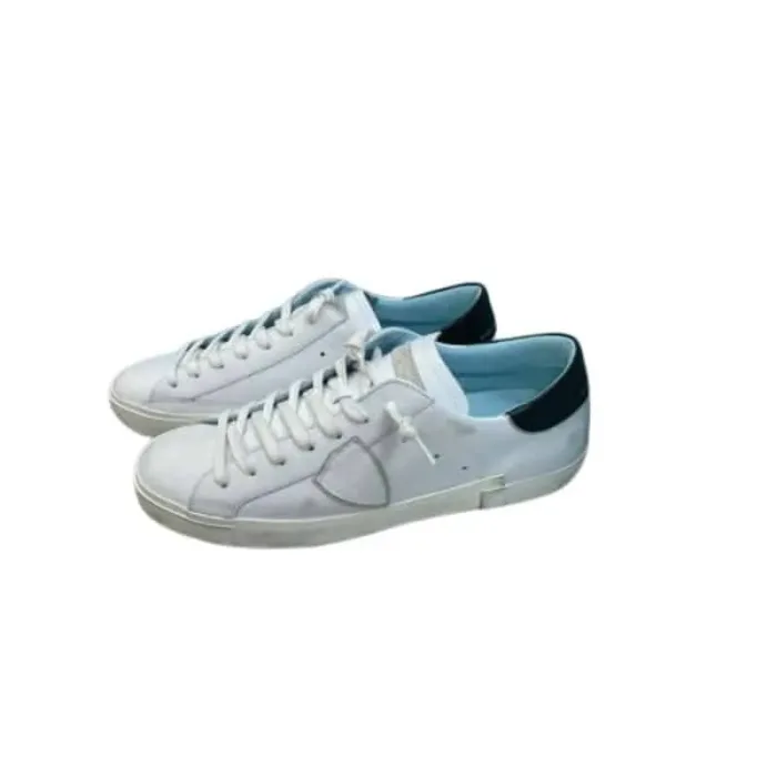 Sneaker Donna Philippe Model Paris PRLD  Bianca con Spoiler Nero mod. PRLD V022, foto 3 di 3