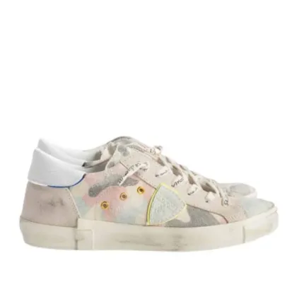 Sneaker Donna Philippe Model Paris PRLD  Camouflage Rosa mod. PRLD CF13