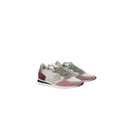 Sneaker Donna Philippe Model Tropez TPRX  Grigia e Rosa mod. TPRX WR11