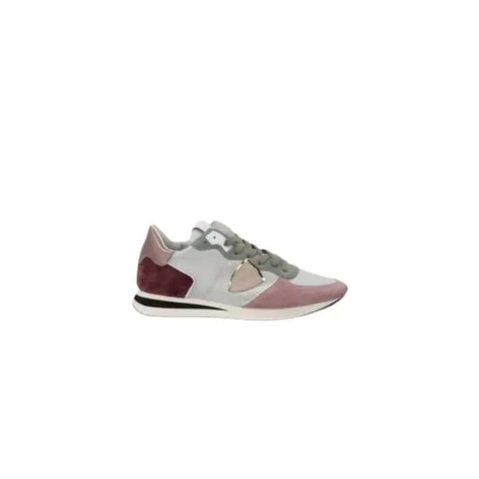 Sneaker Donna Philippe Model Tropez TPRX  Grigia e Rosa mod. TPRX WR11, foto 2 di 4