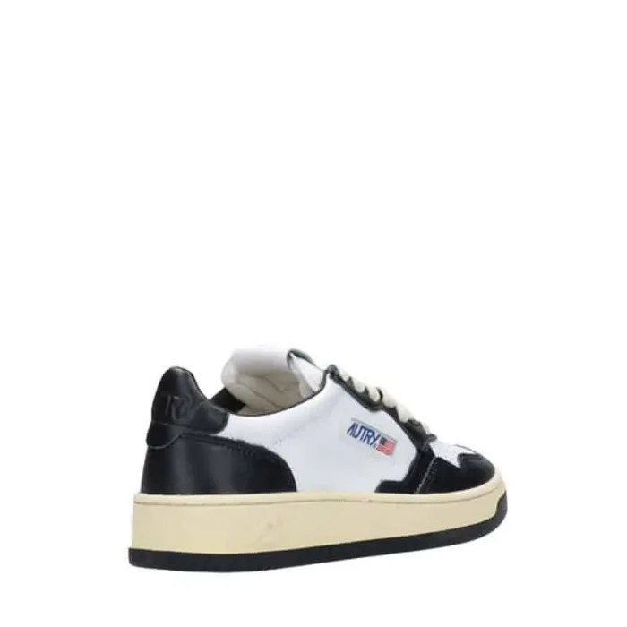Sneaker Donna autry Medalist Low Bicolor Bianco/Nero mod. AULW WB01, foto 3 di 5