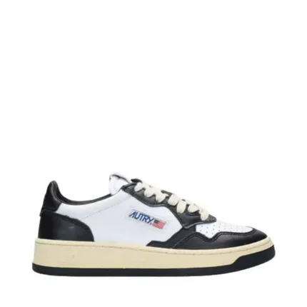 Sneaker Donna autry Medalist Low Bicolor Bianco/Nero mod. AULW WB01