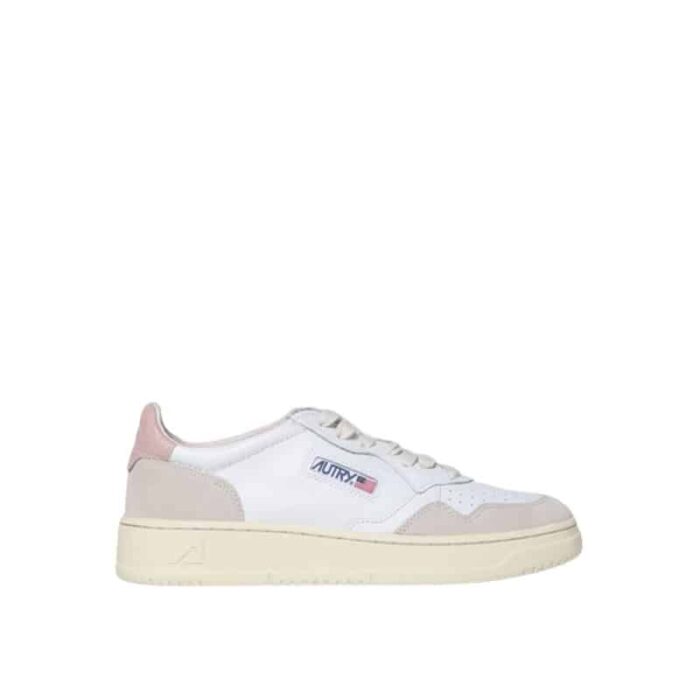 Autry - Woman - Bianco Blu Glitter - Sneaker