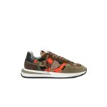 Sneaker Uomo Philippe Model New Tropez 2.1 TYLU Camouflage Verde e Arancione mod. TYLU CP01
