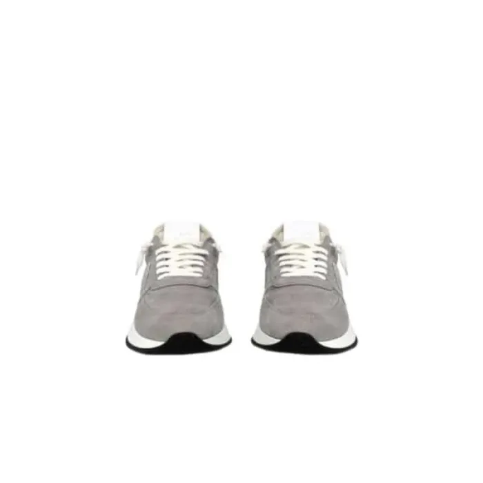 Sneaker Uomo Philippe Model New Tropez 2.1 TYLU Grigia in camoscio mod. TYLU DL10, foto 3 di 3