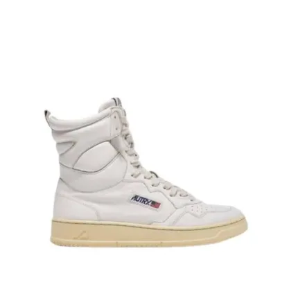 Stivaletto BIG ONE Donna Autry Medalist in pelle Bianca mod. ABHW BO01