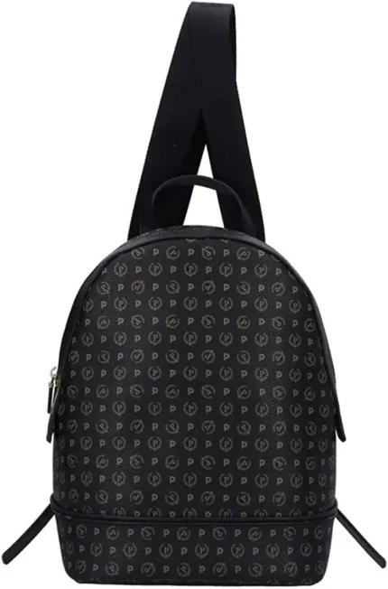 Zaino Herige Pollini Nero con dettagli Neri TE8432PP07Q1100A