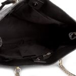 Borsa Pollini Shopping bag due manici Heritage Classic Nera con dettagli Neri TE8407PP02Q11 - immagine 3