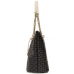 Borsa Pollini Shopper Heritage Nera con dettagli Avorio TE8410PP02Q - immagine 2