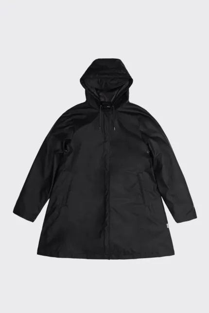 Impermeabile Donna Rains Nero art. A-LINE JACKET