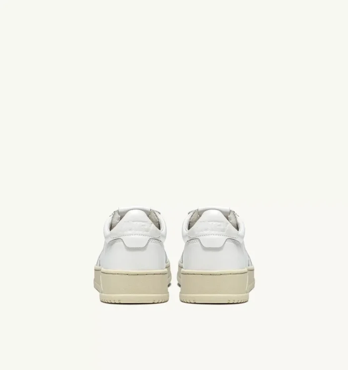Sneaker Donna autry Medalist low bianca in pelle mod. AULW LL15, foto 3 di 6