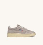 Sneaker Uomo Autry Medalist Low  in pelle di Capra Grigia mod. AULM GG29