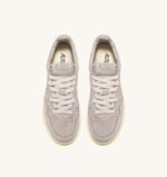 Sneaker Uomo Autry Medalist Low  in pelle di Capra Grigia mod. AULM GG29 - immagine 3