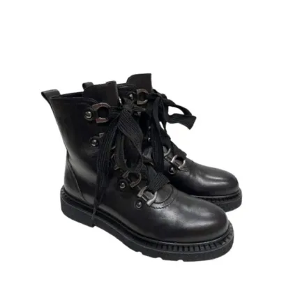 Stivaletto Biker Guglielmo Rotta in Pelle Nera KRISSIA cod. 98130011