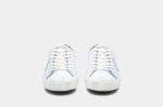 Sneaker Philippe Model in pelle Bianca con Spoiler Nero PRLU V022 - immagine 3