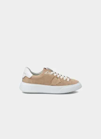 Sneaker Donna Philippe Model Temples BTLD in pelle Beige mod. BTLD NB14