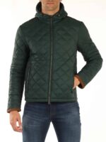 Trapuntino Verde Husky Original Richard con cappuccio art HS22BAUPU03PA101