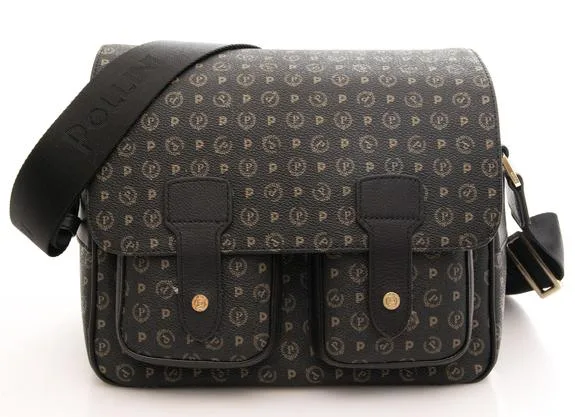 Borsa Pollini Reporter Heritage Nera con dettagli Neri TE8421PP04Q1100A, foto 1 di 1