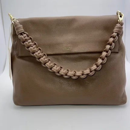 Borsa Abro Shoulder Bag KAIA in pelle Marrone