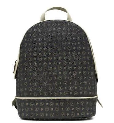 Zaino Herige Pollini Nero con dettagli Avorio  TE8432PP07Q1100C