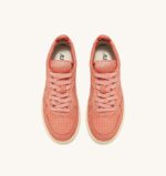 Sneaker Donna Autry Medalist Low in pelle color Corallo mod. AULW GG24 - immagine 5