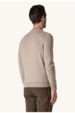 Maglia Girocollo in Cashmere Drumohr color Sabbia cod. D1K103 540 - immagine 2