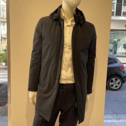 Impermeabile imbottito Uomo Richard Smith mod. AUGUSTO color Blu