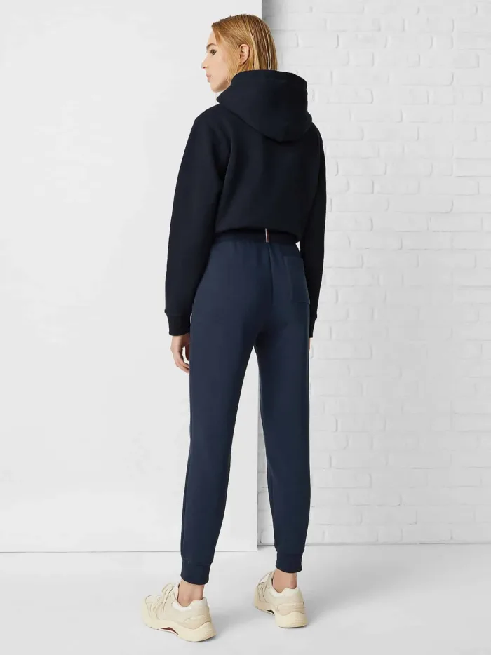 Pantalone della tuta Donna Tommy Hilfiger color Blu con logo rosso, foto 4 di 5
