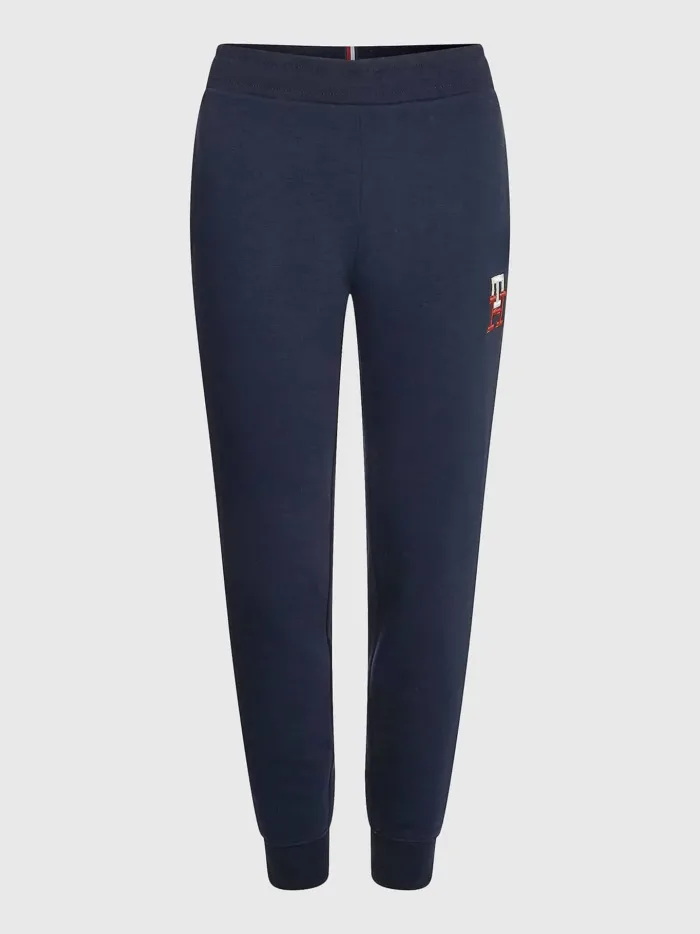 Pantalone della tuta Donna Tommy Hilfiger color Blu con logo rosso, foto 1 di 5