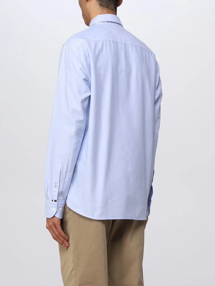 Camicia Tommy Hilfiger Celeste  art. MW0MW29167C14, foto 2 di 3