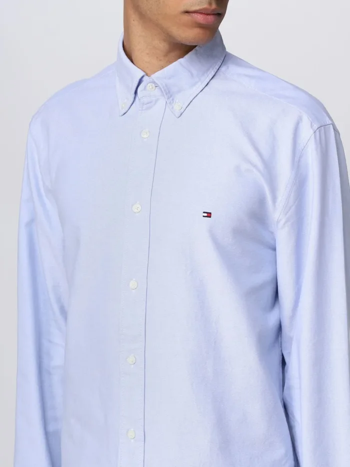 Camicia Tommy Hilfiger Celeste  art. MW0MW29167C14, foto 3 di 3