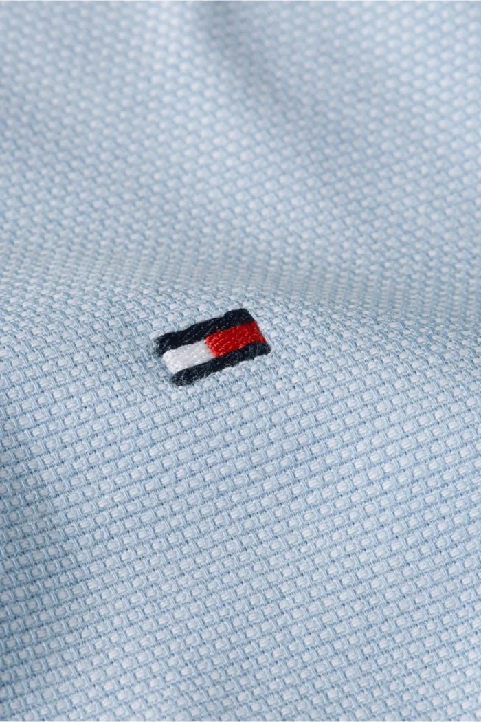 Camicia Tommy Hilfiger micro pois Azzurro  art. MW0MW29164C14, foto 4 di 4
