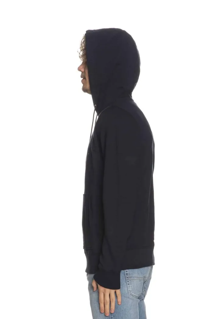 Felpa con cappuccio Tommy Hilfiger BLU art. MW0MW24352 DW5, foto 2 di 4
