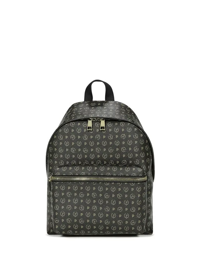 Zaino Pollini Heritage Nero con dettagli Neri TE8412PP03Q1100A, foto 1 di 5