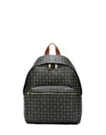 Zaino Pollini Heritage Nero con dettagli Cuoio TE8412PP03Q1100D