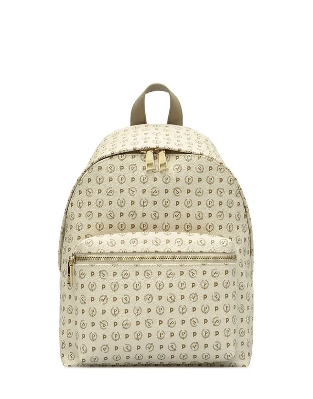 Zaino Pollini Heritage Avorio con dettagli Ghiaccio TE8412PP03Q1110A, foto 1 di 5