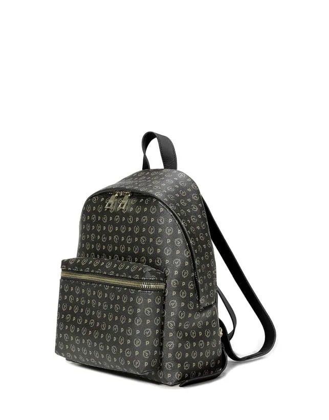 Zaino Pollini Heritage Nero con dettagli Neri TE8412PP03Q1100A, foto 2 di 5