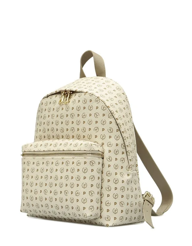 Zaino Pollini Heritage Avorio con dettagli Ghiaccio TE8412PP03Q1110A, foto 2 di 5